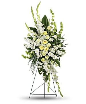 Magnificent Life Spray sympathy arrangements