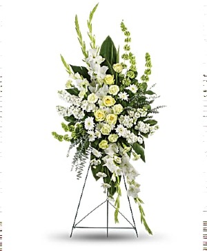 Magnificent Life Spray sympathy arrangements