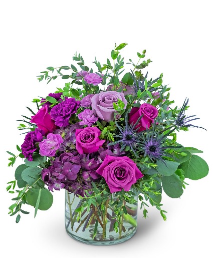 Magnificent Magenta Flower Arrangement