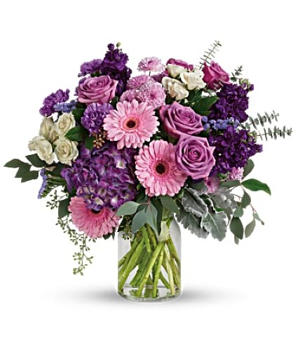 Magnificent Mauves - 821 Vase Arrangement