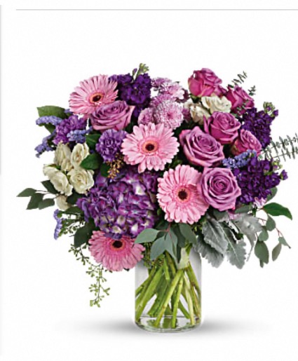 Magnificent mauve’s bouquet 