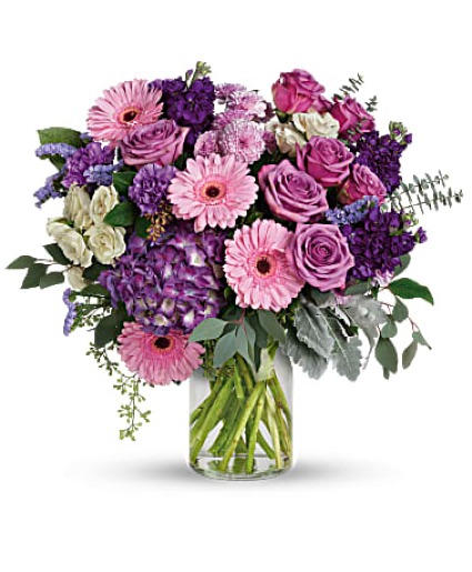 Magnificent Mauves Bouquet assorted flowers