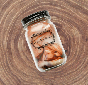 Mahogany and Teakwood Coyer Candle Co.