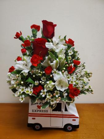 Mail express Valentine's day