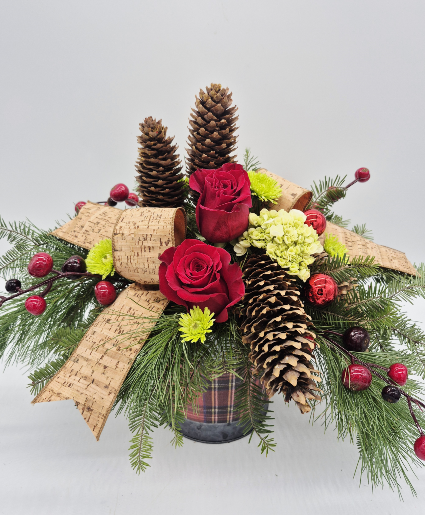 Maine Holiday Floral Bouquet