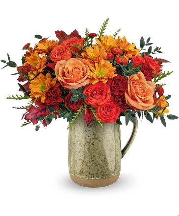 Majestic Meadow Pitcher Bouquet in Saint Simons Island, GA | A COURTYARD FLORIST