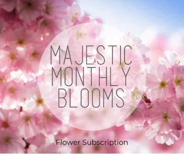 Majestic Monthly Blooms Floral Subscription  in Kansas City, MO | SHACKELFORD BOTANICAL DESIGNS