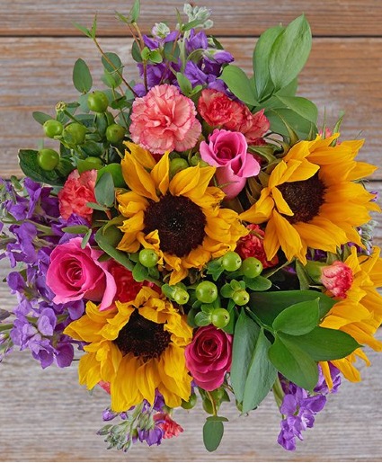 Make a Splash Vase Arrangement