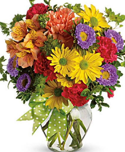 make  a wish bouquet vased