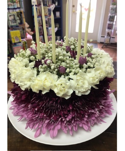 Make a Wish Flower Cake