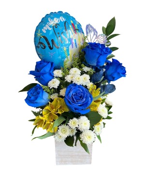 Make A Wish Rose Arrangement