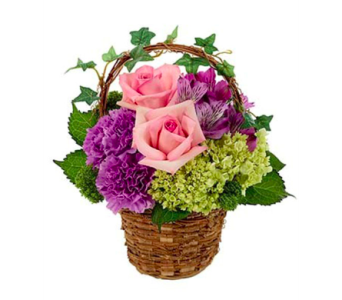 Make An Impression Basket Arrangment