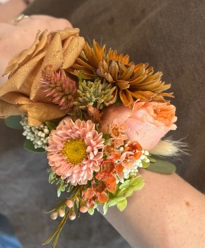 Make it Wildflowers  Wrist Corsage 
