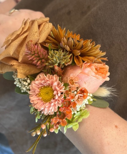 Make it Wildflowers  Wrist Corsage 