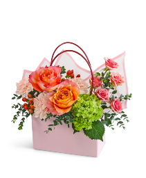 Malibu Tote Flower Arrangement