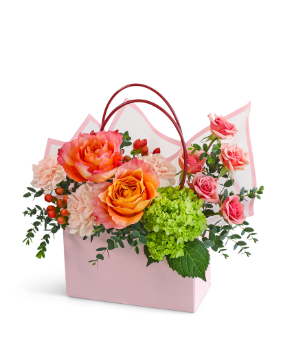Malibu Tote Flower Arrangement