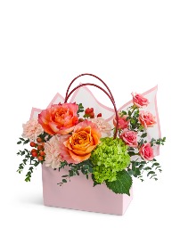 Malibu Tote Flower Arrangement