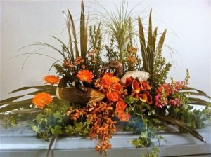 MALLARDS AT REST CASKET BLANKET Funeral Flowers