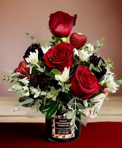  Candle Arrangement  Floral Design