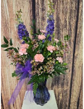 SOLD OUT--Mamacita's Garden Glass Vase NFS-MD11