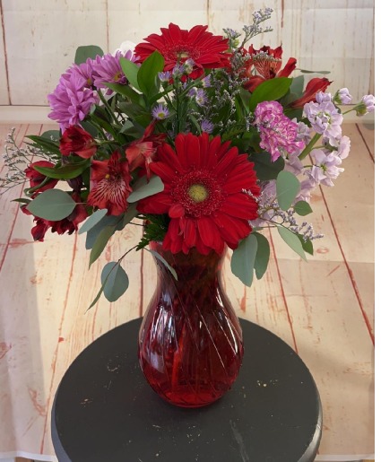 Cupid's arrow Vase