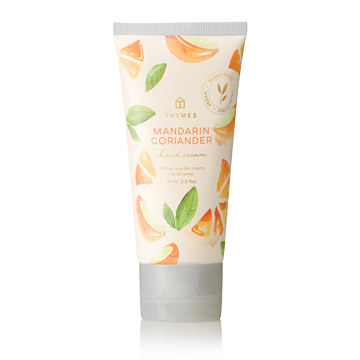 Mandarin Coriander THYMES Hard Working Hand Cream 