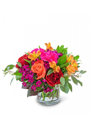 Mango Sunrise Flower Arrangement