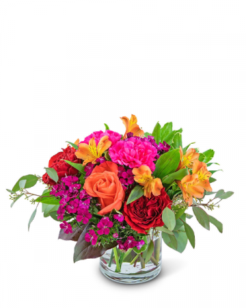 Mango Sunrise Flower Arrangement