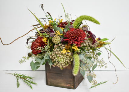 Rustic Charm Wood Box Designers Choice