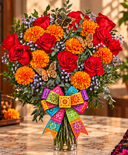 Mariposas del Recuerdo Call Us for Faster Service & Daily Specials: (915) 303-8500 Text Us to Order Anytime: (915) 505-3708 Your trusted source for Flowers & Delivery in El Paso TX 