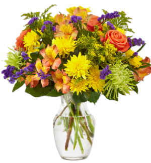 Marmalade Skies Flower Bouquet