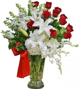 Abundant Love Arrangement of Flowers in Riverside, CA | Willow Branch Florist of Riverside