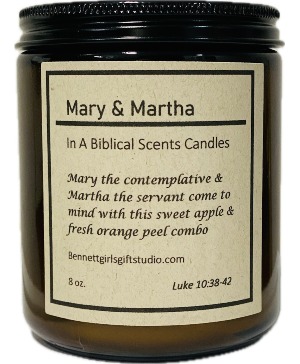 Mary & Martha Candle