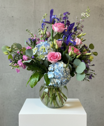 Marylou's Fragrant Garden Vase Arrangement in Medina, NY | CREEKSIDE FLORAL AND DESIGN