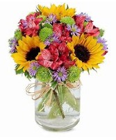 Mason Jar Arrangement  