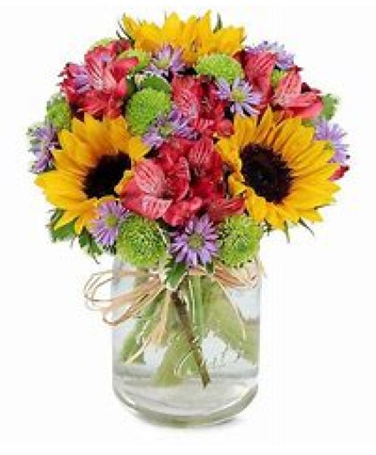 Mason Jar Arrangement  