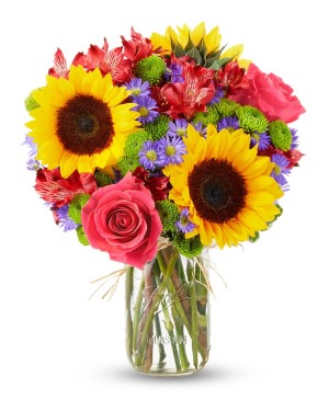 Jar of Sunshine  Mason Jar Mix