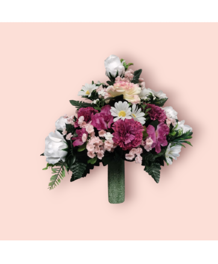 Mausoleum Silk Arrangement Memorial