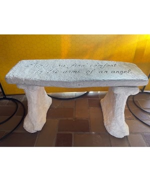 May You Find Comfort Sympathy Bench 