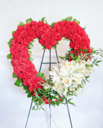May Your Heart Find Peace Standing Spray  in Bay Saint Louis, MS | The French Potager