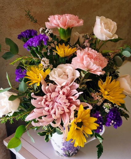 May's Garden Mug Arrangement