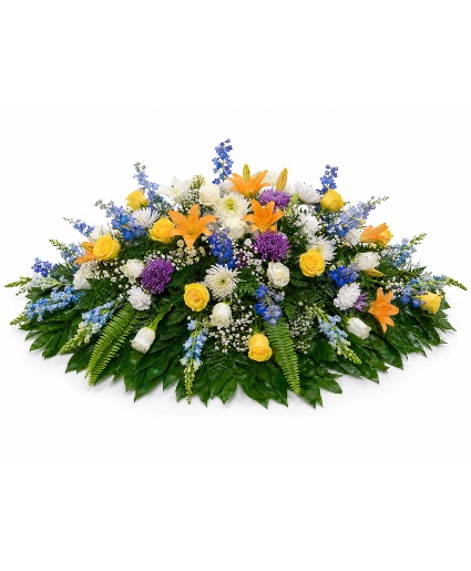 Meadows of Memories Casket Spray