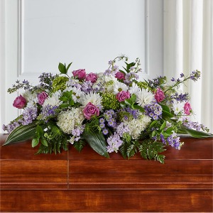 Meadows of Serenity Casket Spray 
