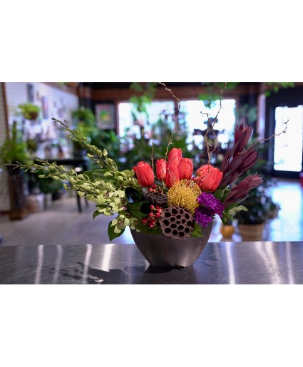 Meditation Mindset Locally Grown Tulips 