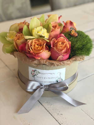 Summer Meadow Flower Box Arrangement Assorted Flowers
