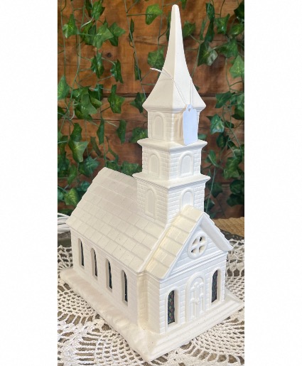 Three tiered musical church memorial
