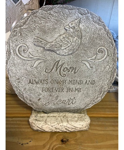 Medium Silver Stone Mom Stone
