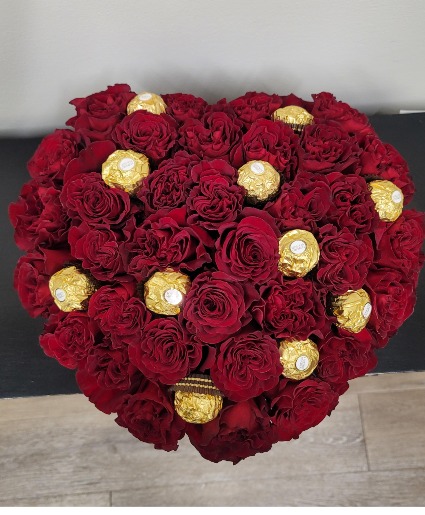 meduim heart chocolate box 