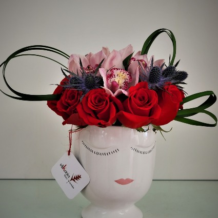 Cinderella Love Face Flower Arrangement