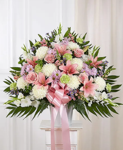 Memorial Basket Pastels - 00389 